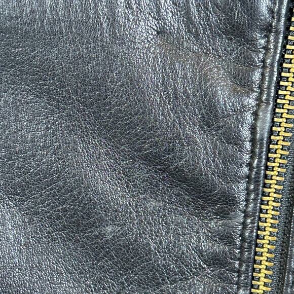 Danier Buttery Soft Leather Asymmetrical Zip Vest w/ Belt Women's XS - Picture 8 of 11